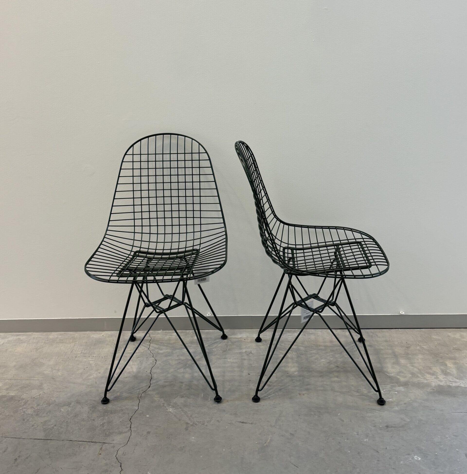 VITRA &#8211; Set van 4 wire Chair DKR stoelen (TZ C)
